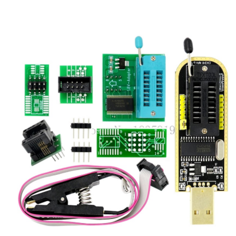 Kit Programador CH341A USB de Flash para EEPROM 93CXX / 25CXX/24CXX Series 24 y 25